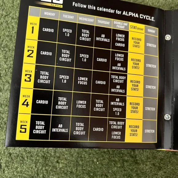 Focus T25 Get It Done DVD Set Alpha Beta 9 DVD Disc Set Exercise Cardio Fitness - Picture 15 of 15